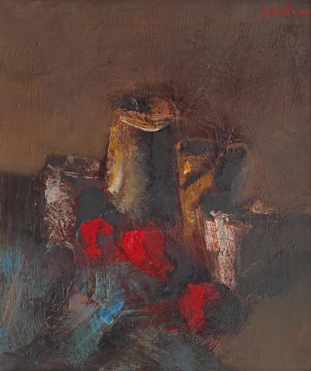 Mircea Ciobanu comparable auction result: mircea ciobanu still life with fruit