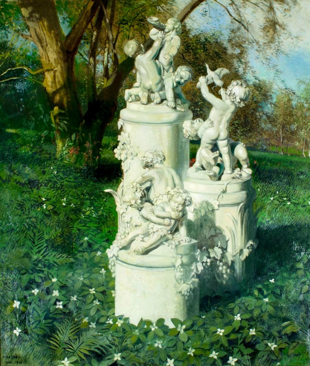 julius moessel il german 1871 1957 oil painting · Broward Auction Gallery LLC · 2023-04-09 Julius Moessel comparable auction result: julius moessel il german 1871 1957 oil painting