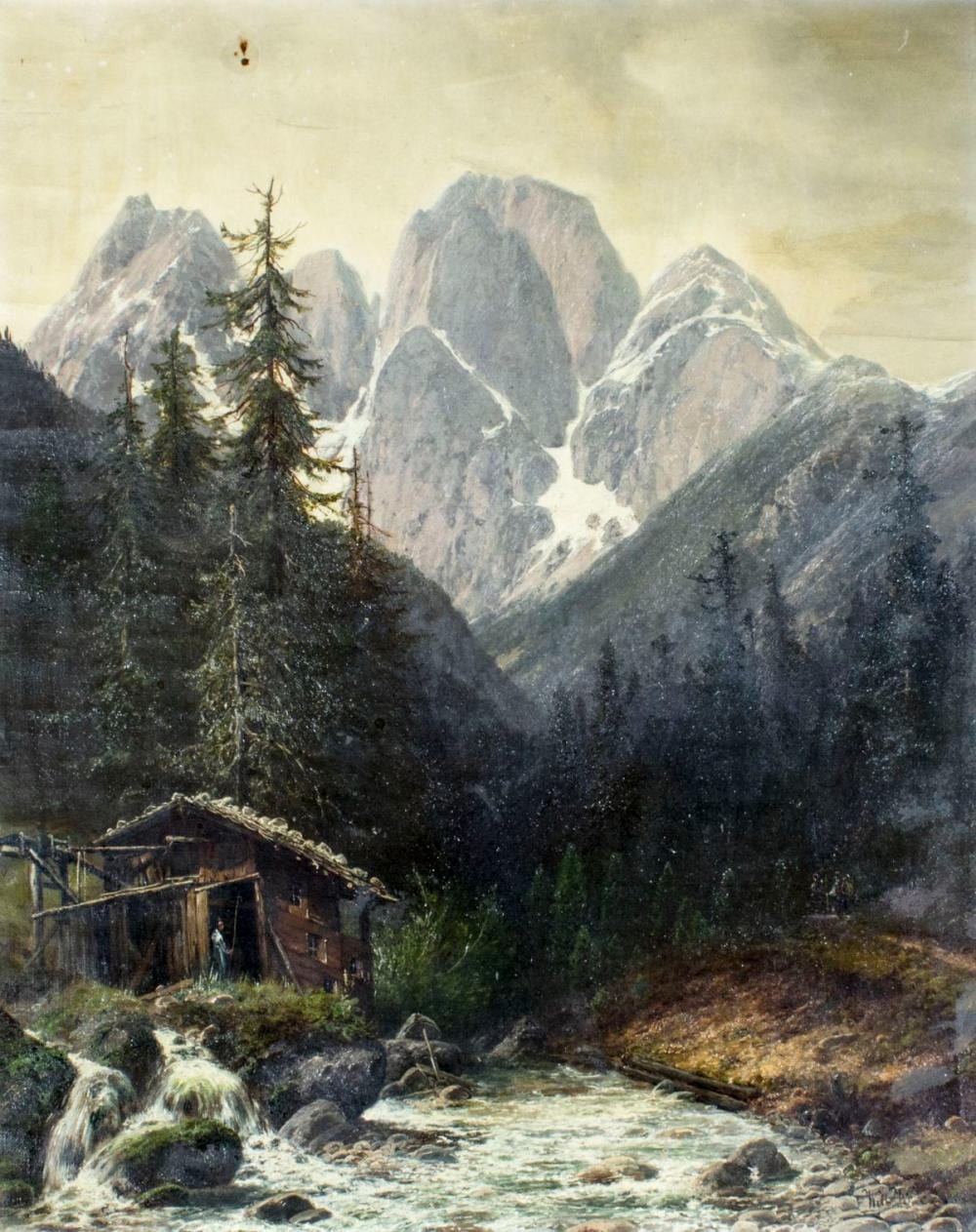 Willibald Wex comparable auction result: willibald wex german 1831 1892 oil painting antique