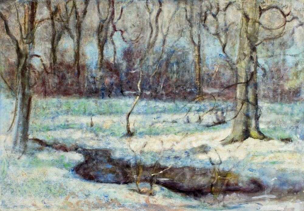 Robert Woodberry comparable auction result: robert woodberry ma 1874 oil painting