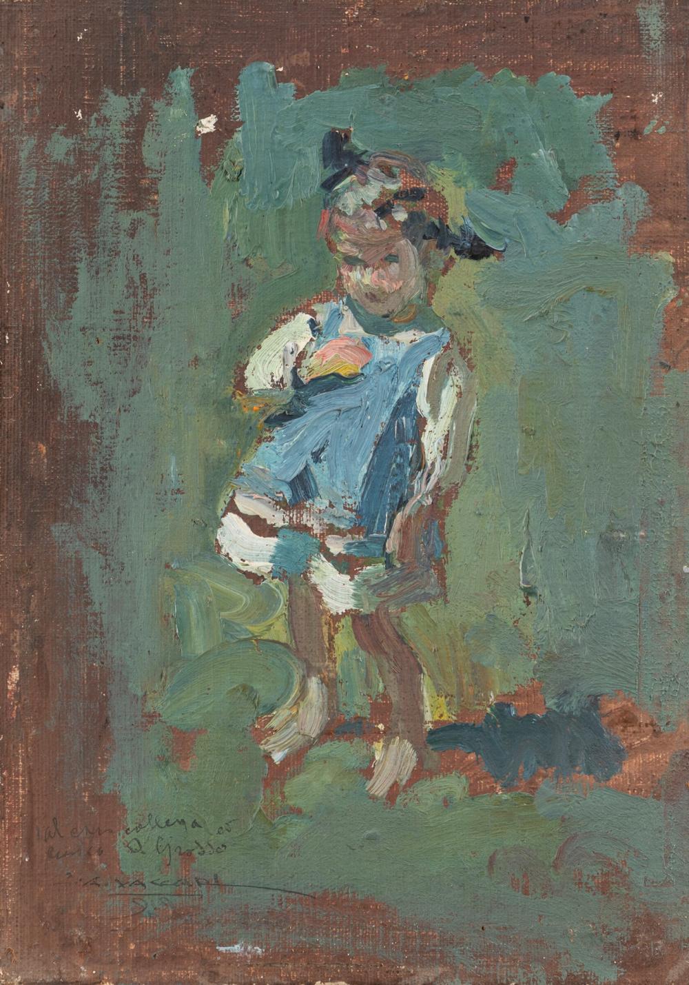 alfredo vaccari torino 1877 1933 the child 1919 · Finarte · 2023-03-02 Alfredo Vaccari comparable auction result: alfredo vaccari torino 1877 1933 the child 1919