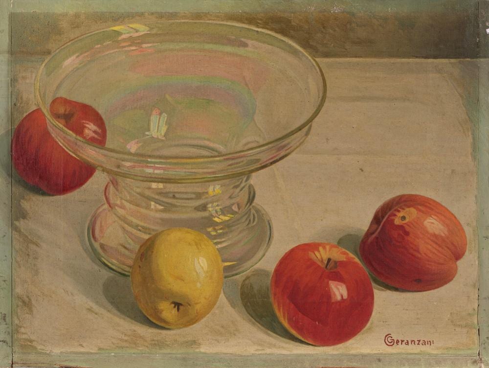 Cornelio Geranzani comparable auction result: cornelio geranzani genova 1880 1955 still life