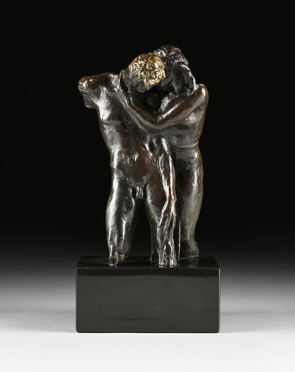 Alexander Stirling Calder comparable auction result: alexander stirling calder american 1870 1945 a sculpture embracing couple 1900