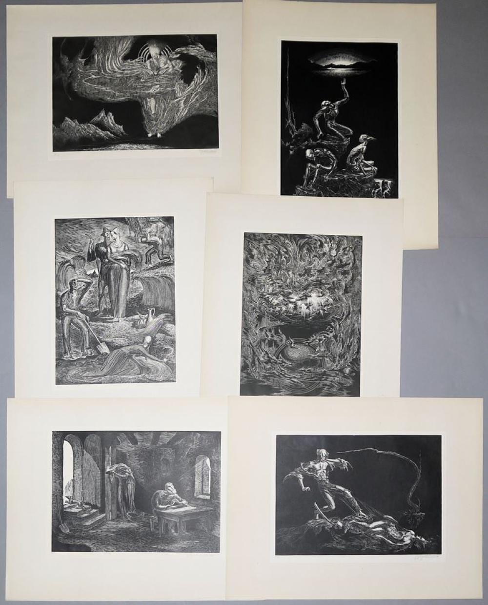 Bruno Goldschmitt comparable auction result: bruno goldschmitt die bibel mappe mit 17 holzschnitten von 21 von ca 1925 und weitere grafiken u a von hap grieshaber marc chagall u a aus galerienachlass