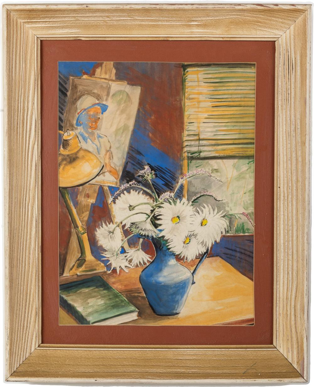 Helen Hatch Inglesby comparable auction result: helen hatch inglesby 1914 1999 in the studio w c