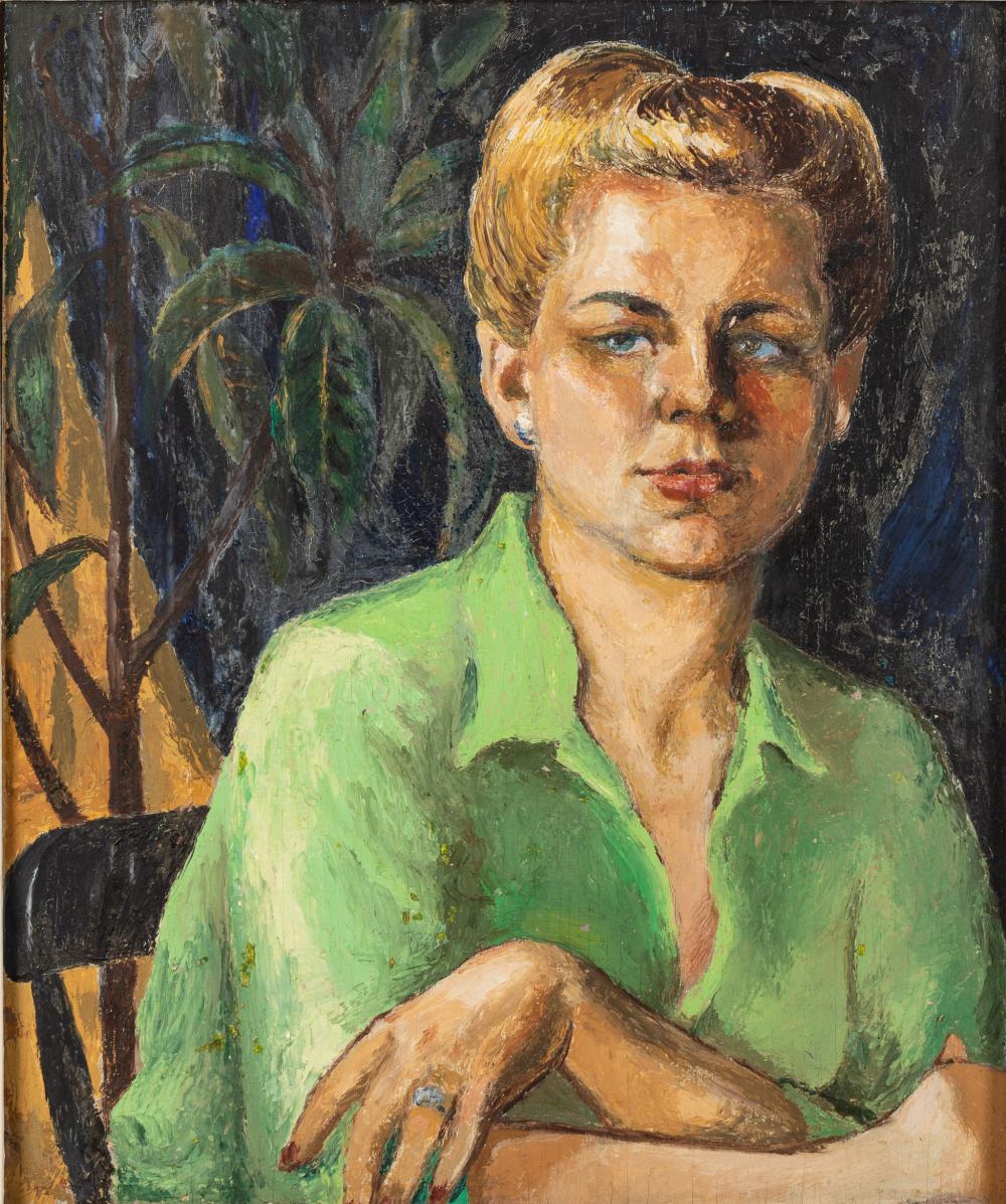 Helen Hatch Inglesby comparable auction result: helen hatch inglesby portrait of tina o b