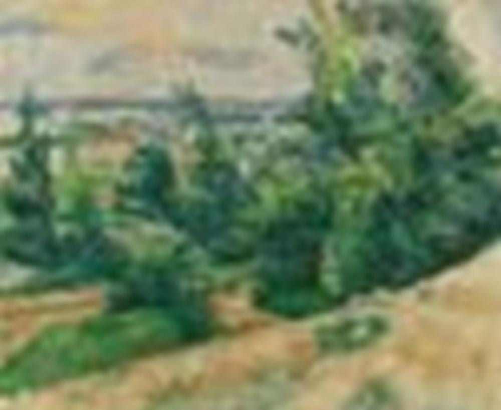 Paul Cezanne (1839-1906) L'Aqueduc du canal de Verdon au nord d'Aix oil on comparable sale
