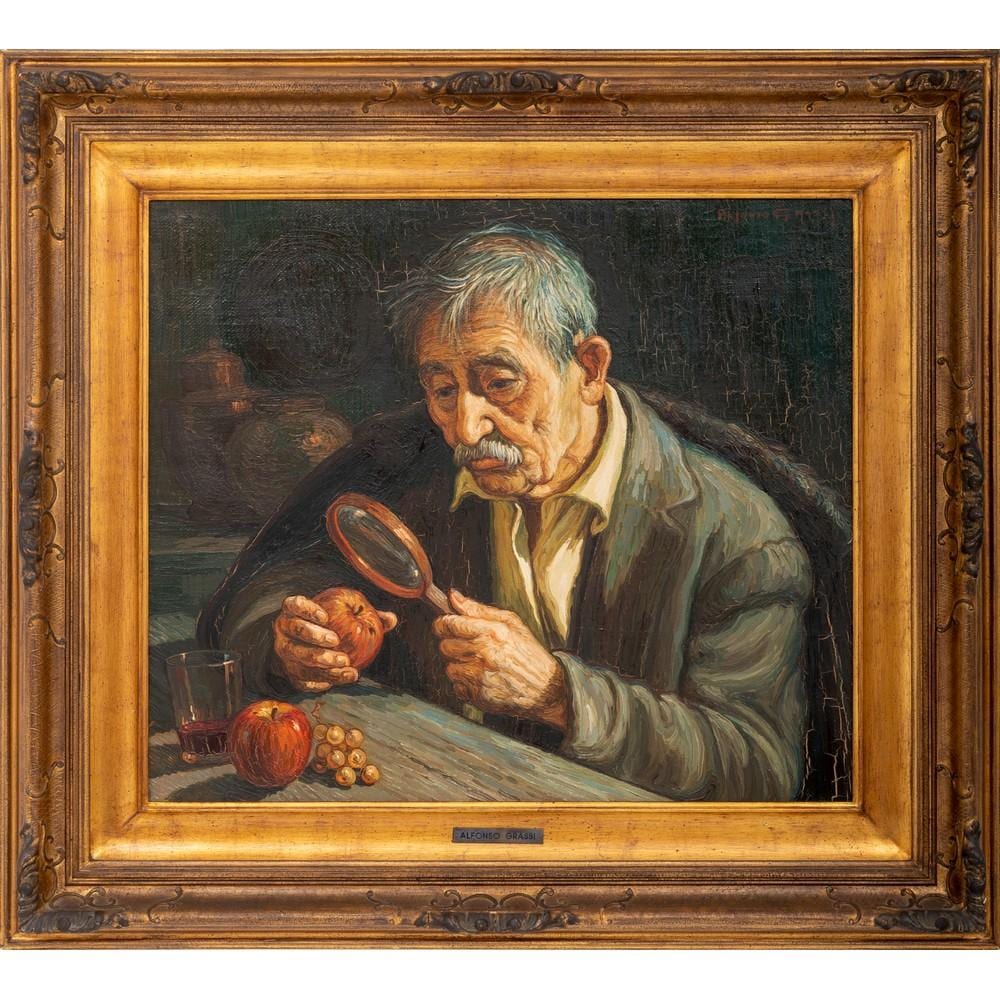 Alfonso (1918) Grassi comparable auction result: alfonso grassi olio su tela