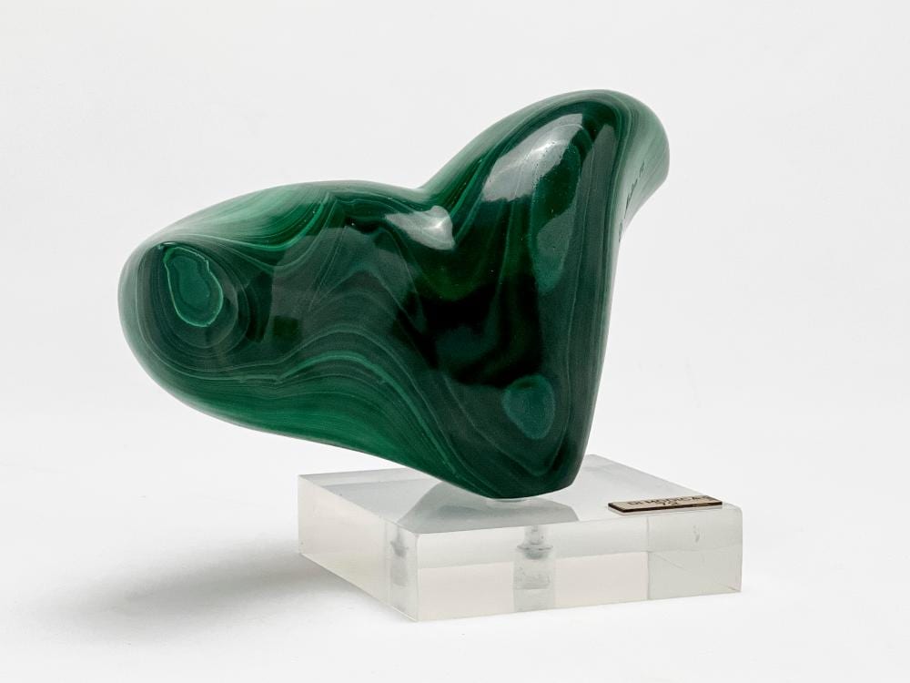 Arturo DiModica comparable auction result: arturo di modica organic malachite form