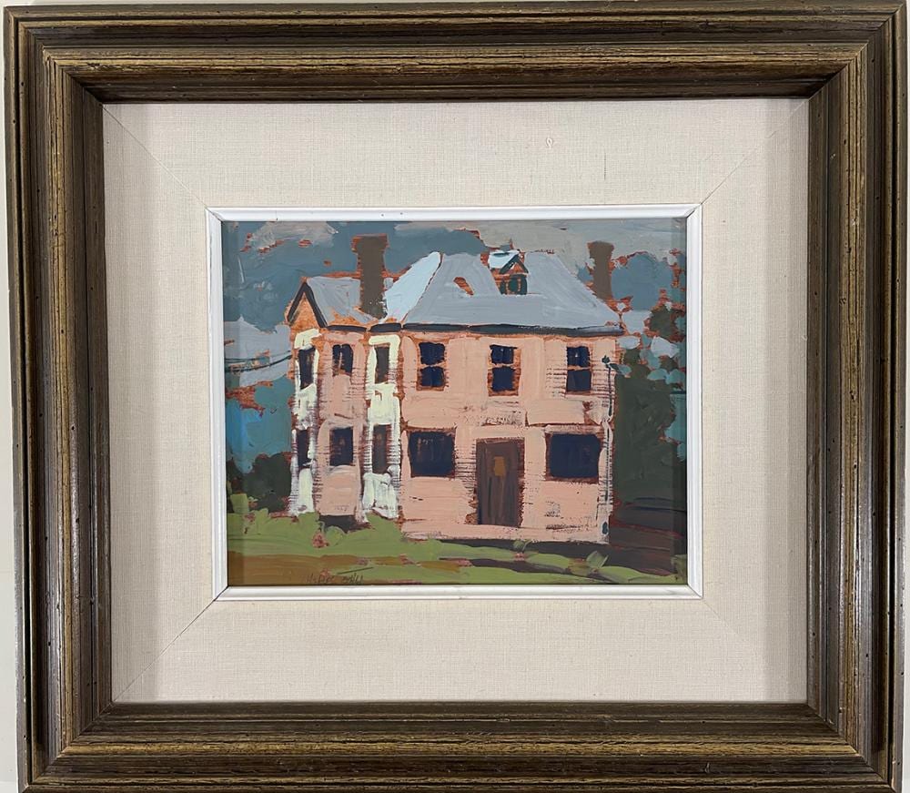 Rod Charlesworth comparable auction result: rod charlesworth hacks oil on board