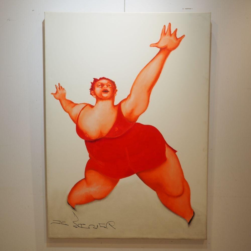 Christian De Leener comparable auction result: christian de leener 1947 acrylique sur toile
