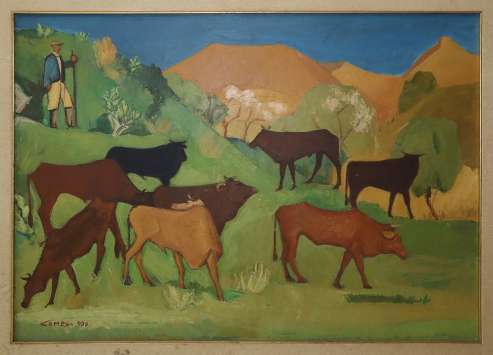 carmelo comes catania 1905 catania 1988 grazing oxen · ArtLaRosa · 2023-03-03 Carmelo Comes comparable auction result: carmelo comes catania 1905 catania 1988 grazing oxen