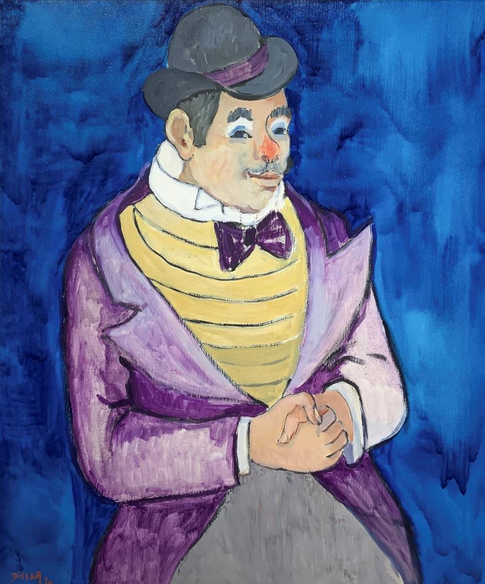 Max Dissar comparable auction result: max dissar nizza 1908 juan les pins 1993 hector the clowns 1974