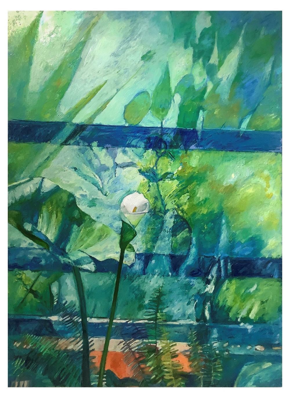 Lucia Ragusa comparable auction result: lucia ragusa catania calla nel giardino di mia madre
