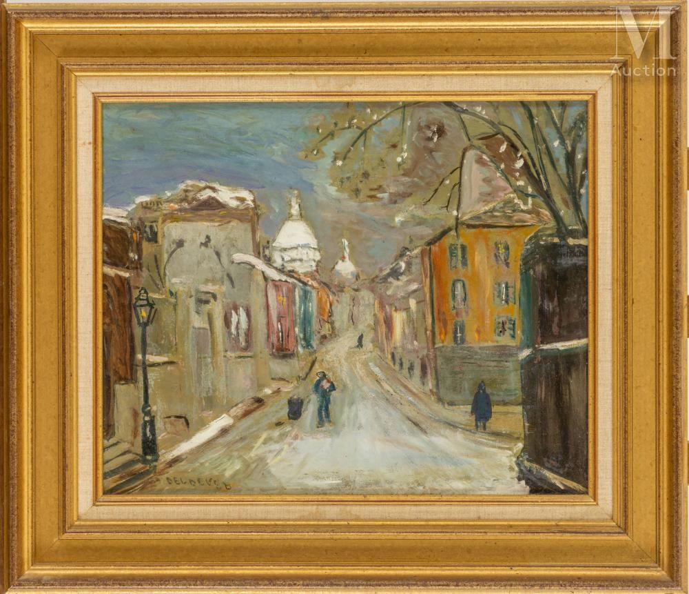 Jean Deldevez comparable auction result: jean deldevez 1909 1983
