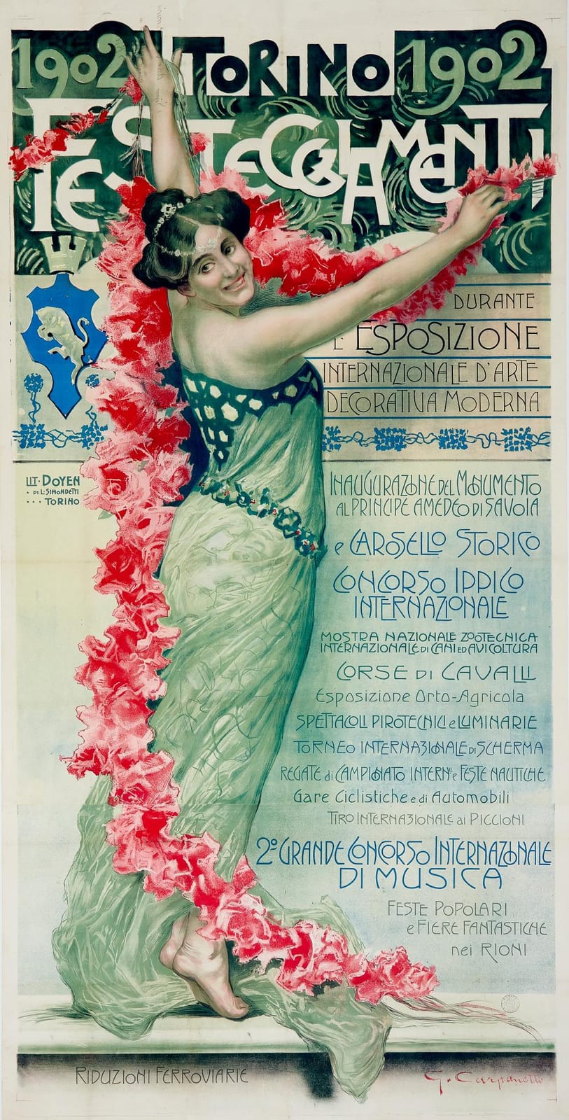 giovanni battista carpanetto 1863 1928 torino festeggiamenti 1902 · Aste Bolaffi · 2023-03-09 Giovanni Battista Carpanetto comparable auction result: giovanni battista carpanetto 1863 1928 torino festeggiamenti 1902