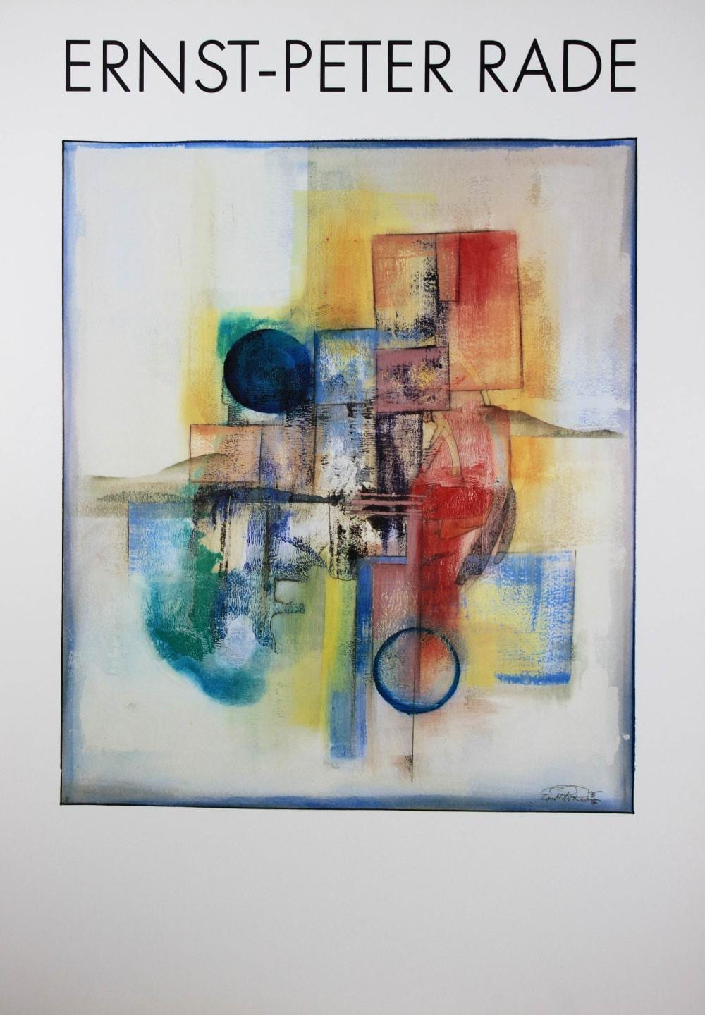 Ernst Peter Rade comparable auction result: ernst peter rade deutsch geb 1938