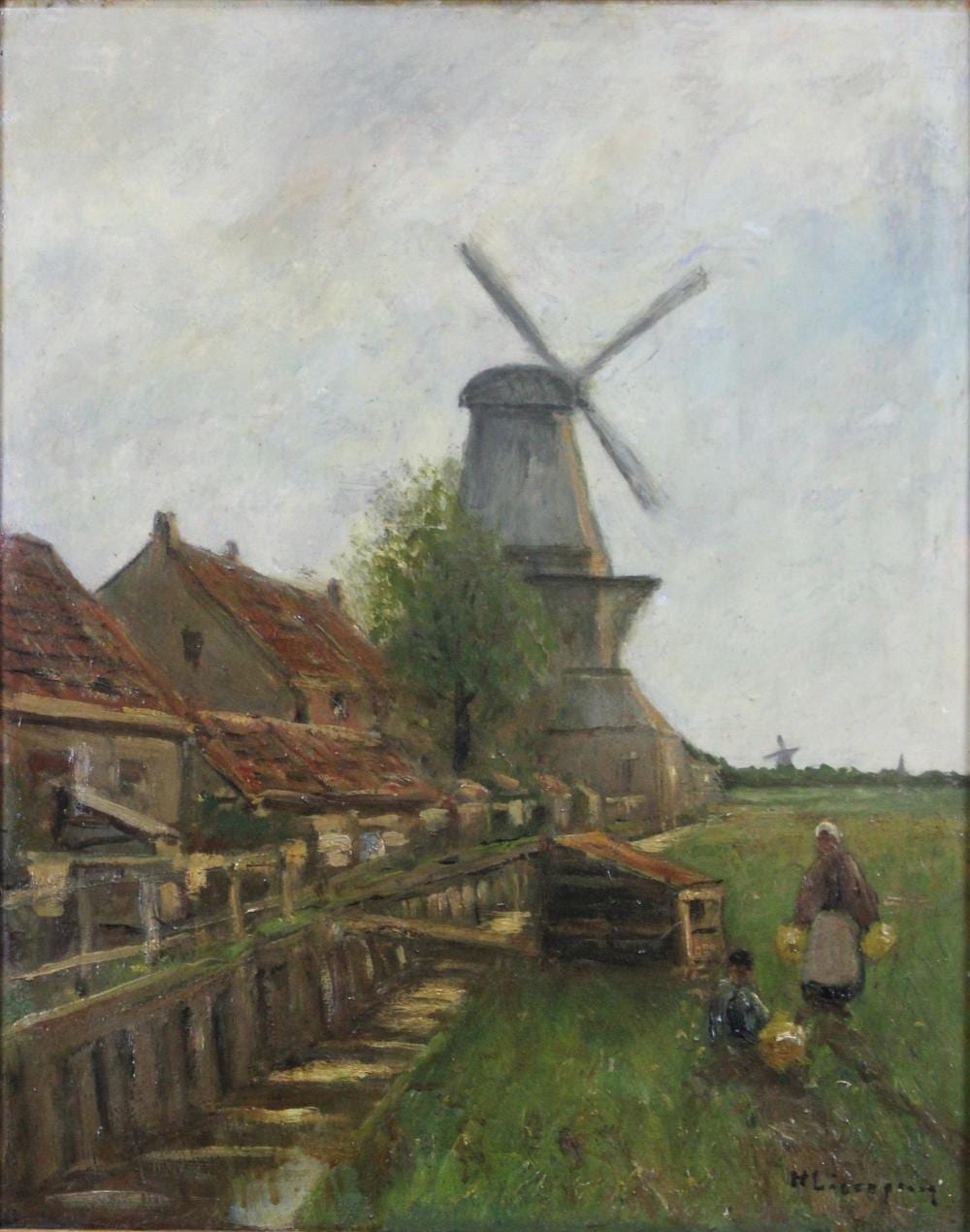 Helmuth Liesegang comparable auction result: helmuth liesegang deutsch 1858 1945 windm hlen