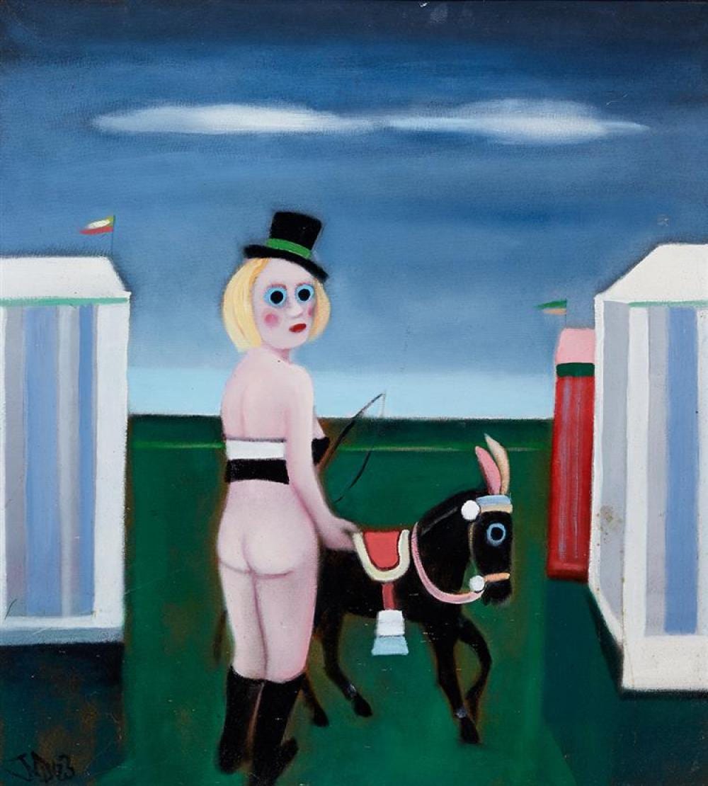 jack donovan 1934 2014 circus scene 2003 · Whyte's · 2023-03-06 Jack Donovan comparable auction result: jack donovan 1934 2014 circus scene 2003