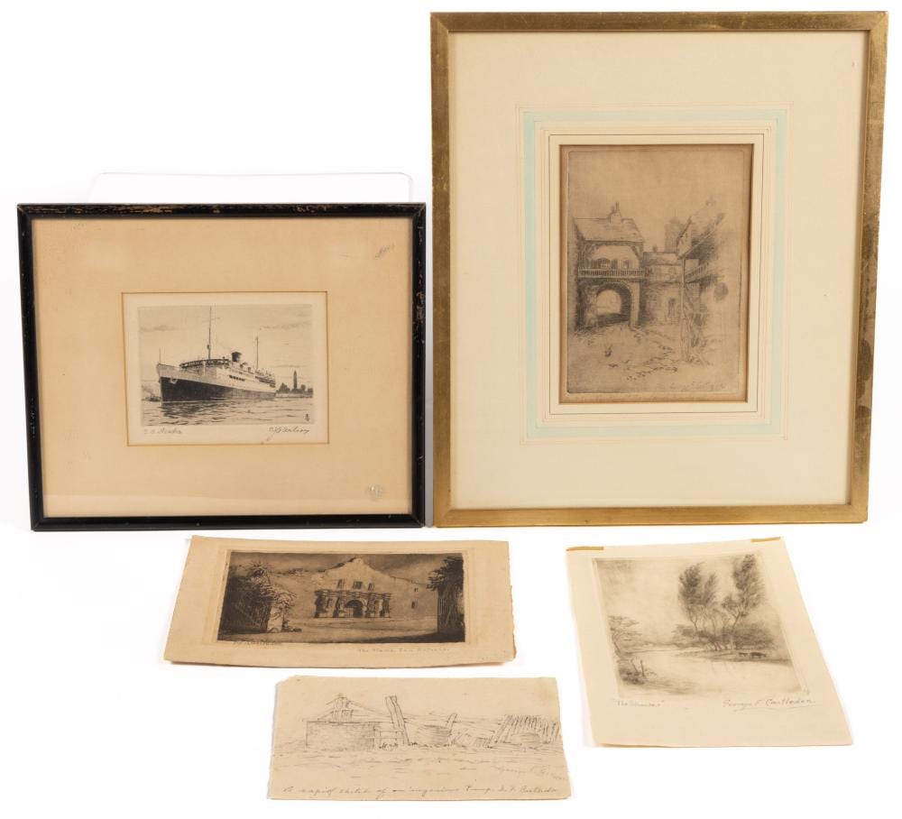 George Frederick Castleden comparable auction result: george frederick castleden british american 1861 1945 artwork lot of four