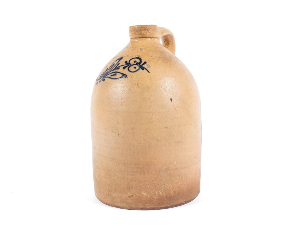 TWO GALLON EDMANDS & CO. CROCK JUG sold by Selkirk Auctioneers & Appraisers, lot 345 — auction record photograph