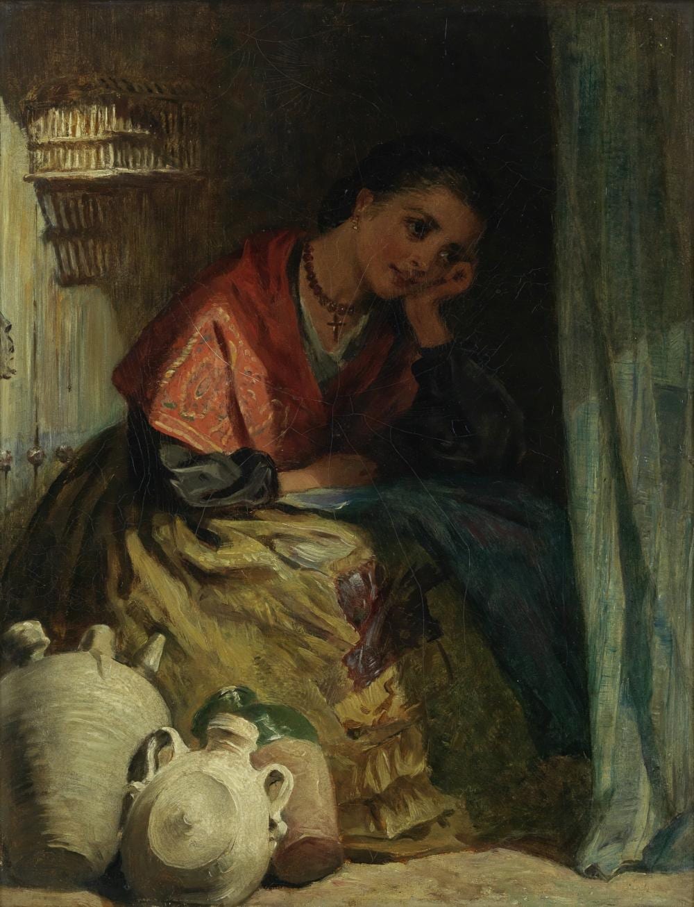 edwin long british 1829 1891 the pottery seller · Bonhams · 2023-03-08 Edwin Long comparable auction result: edwin long british 1829 1891 the pottery seller
