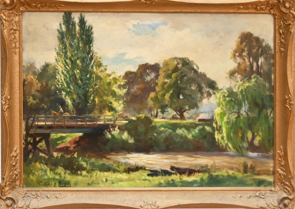 Charles Salis Lloyd comparable auction result: charles salis lloyd goulburn oil on canvas signed lower left 39 x 54cm frame size 49 x 64cm
