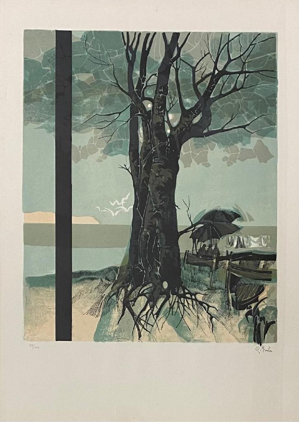 Giancarlo Isola comparable auction result: giancarlo isola albero nero