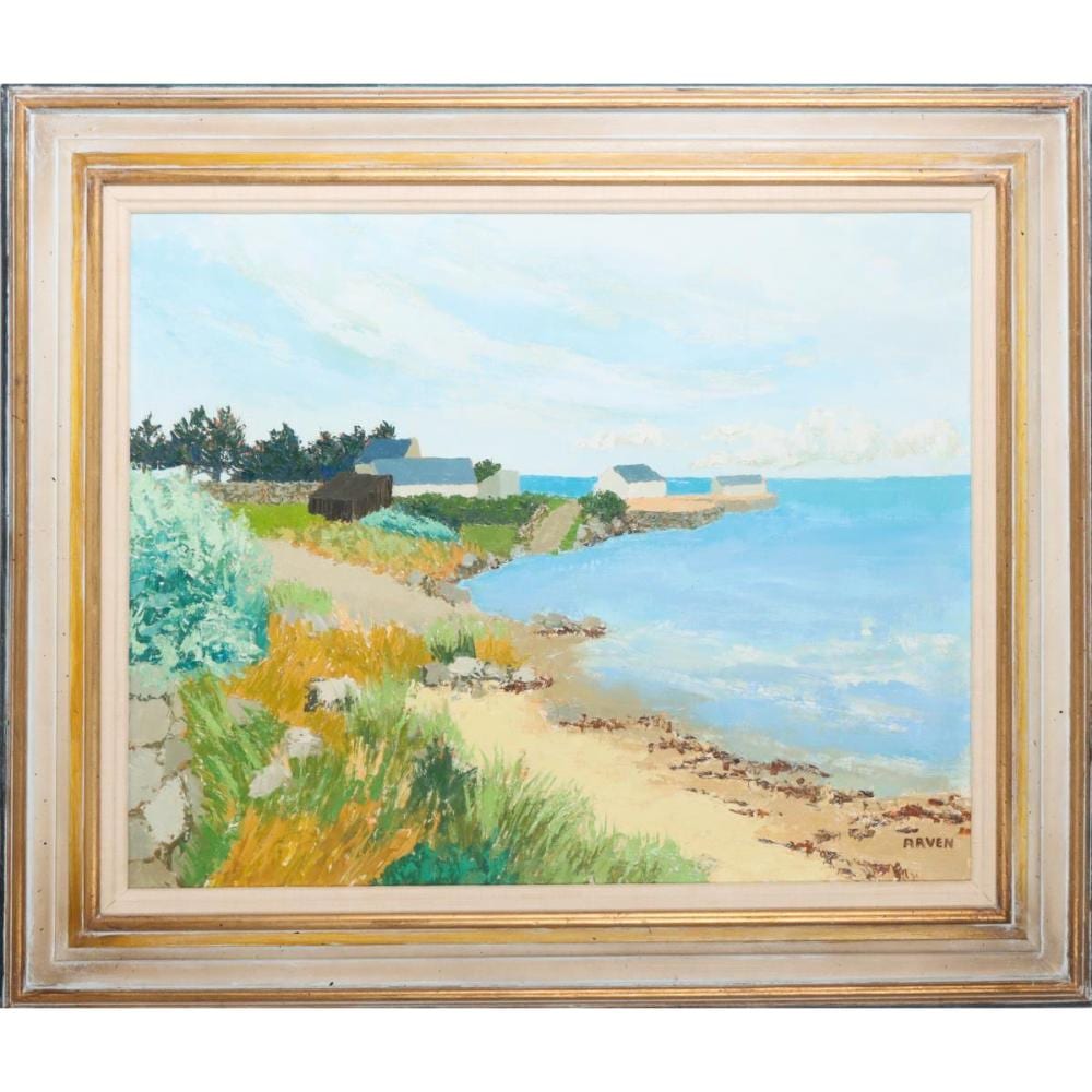 Florence Arven comparable auction result: florence arven b 1952 french oil