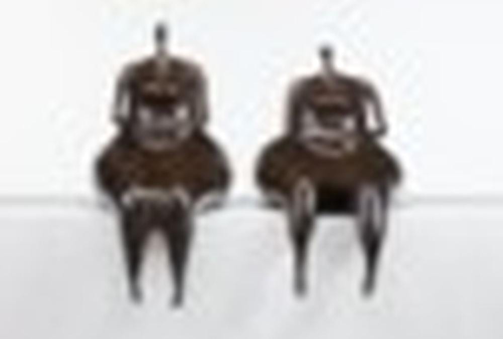 ABIGAIL VARELA comparable auction result: abigail varela b 1948 comadres bronze left figure height 17 1 2 in 4
