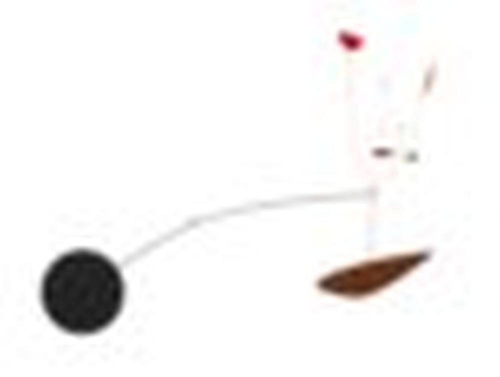 Alexander Calder (1898-1976) Black Disc with Flags sheet metal, wire and pa comparable sale