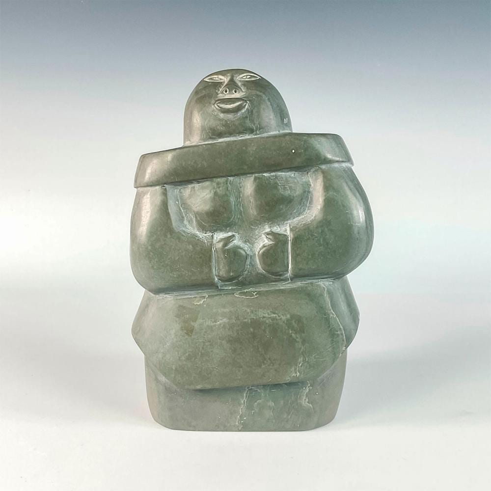 annie niviaxie inuit 1930 1989 signed sculpture · Lion and Unicorn · 2023-03-12 Annie Niviaxie comparable auction result: annie niviaxie inuit 1930 1989 signed sculpture