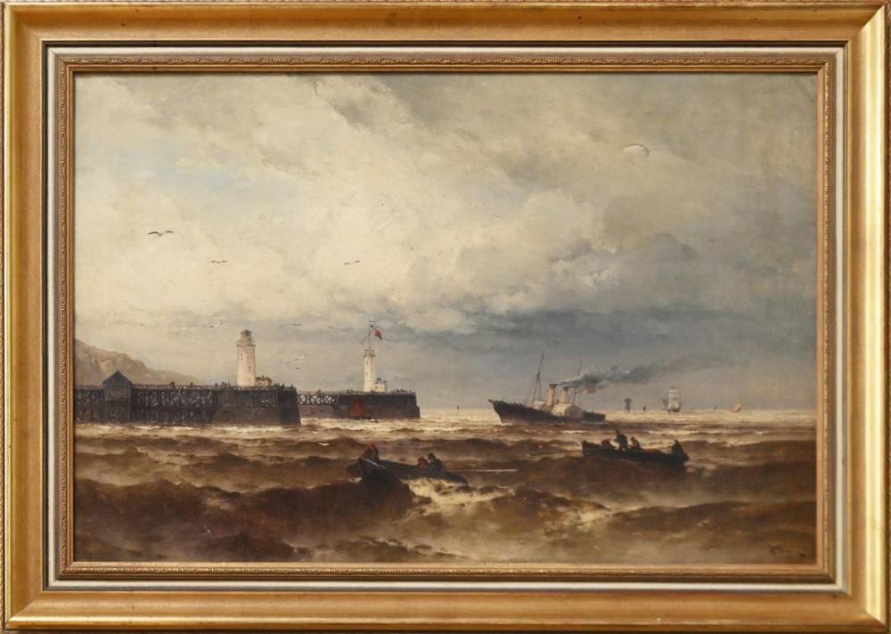 Theodor Alexander Weber comparable auction result: theodore weber untitled oil on canvas signed lower right 60 x 90cm frame size 77 x 107cm