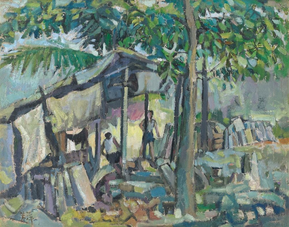 Kuo Juping comparable auction result: kuo juping b 1908 1966 untitled