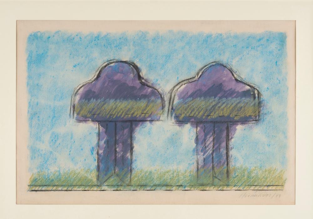 Manuel Hernandez (1979) S/T, sf. Técnica Mixta sobre papel Medidas: 37 x 55 cm comparable sale