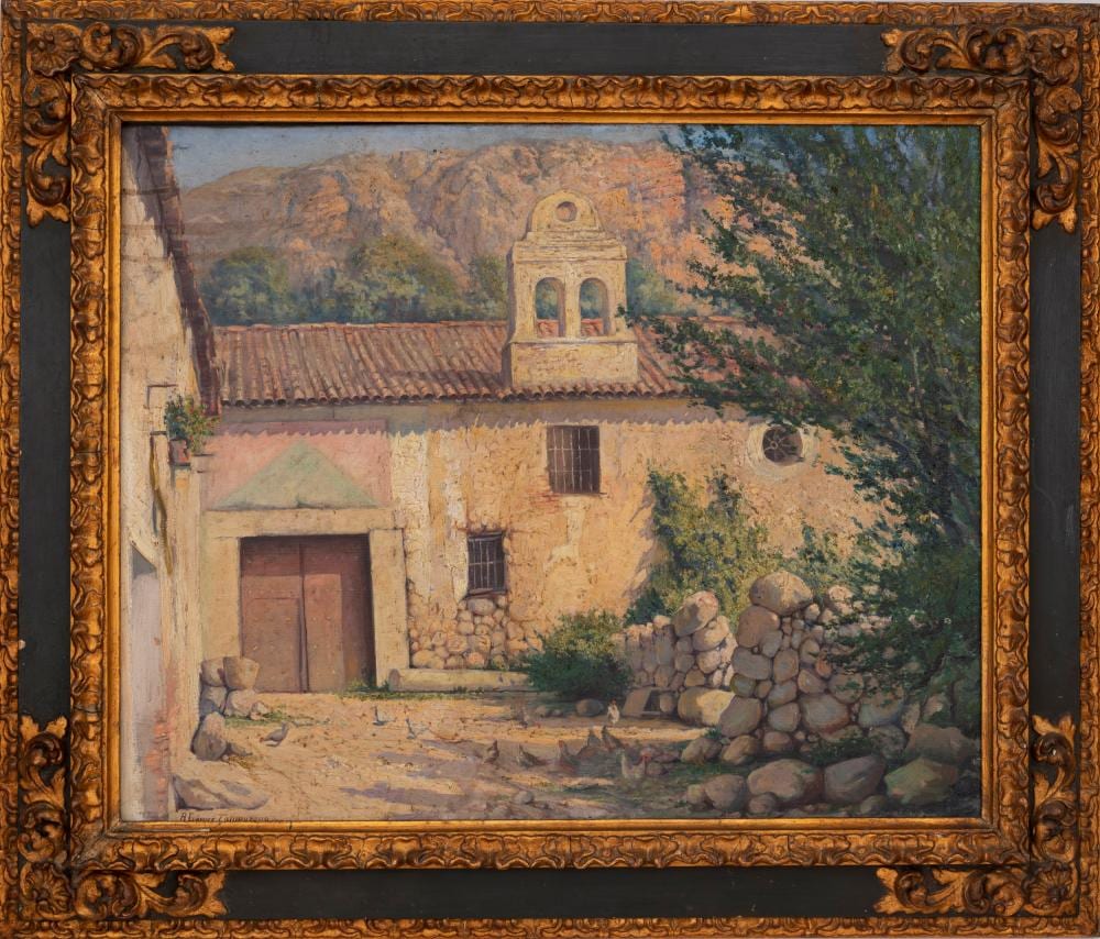 Ricardo Gomez Campuzano (1891-1981) S/T, 1924 Óleo sobre lienzo Medidas: 62 x 78 cm comparable sale