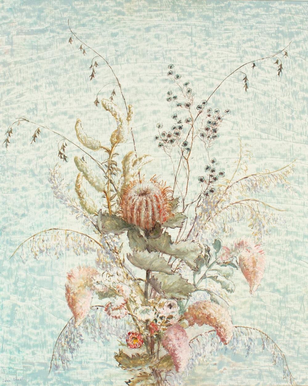john thomas nightingale rowell natures elegance oil on board · GFL Fine Art · 2023-03-12 John (1894) Rowell comparable auction result: john thomas nightingale rowell natures elegance oil on board