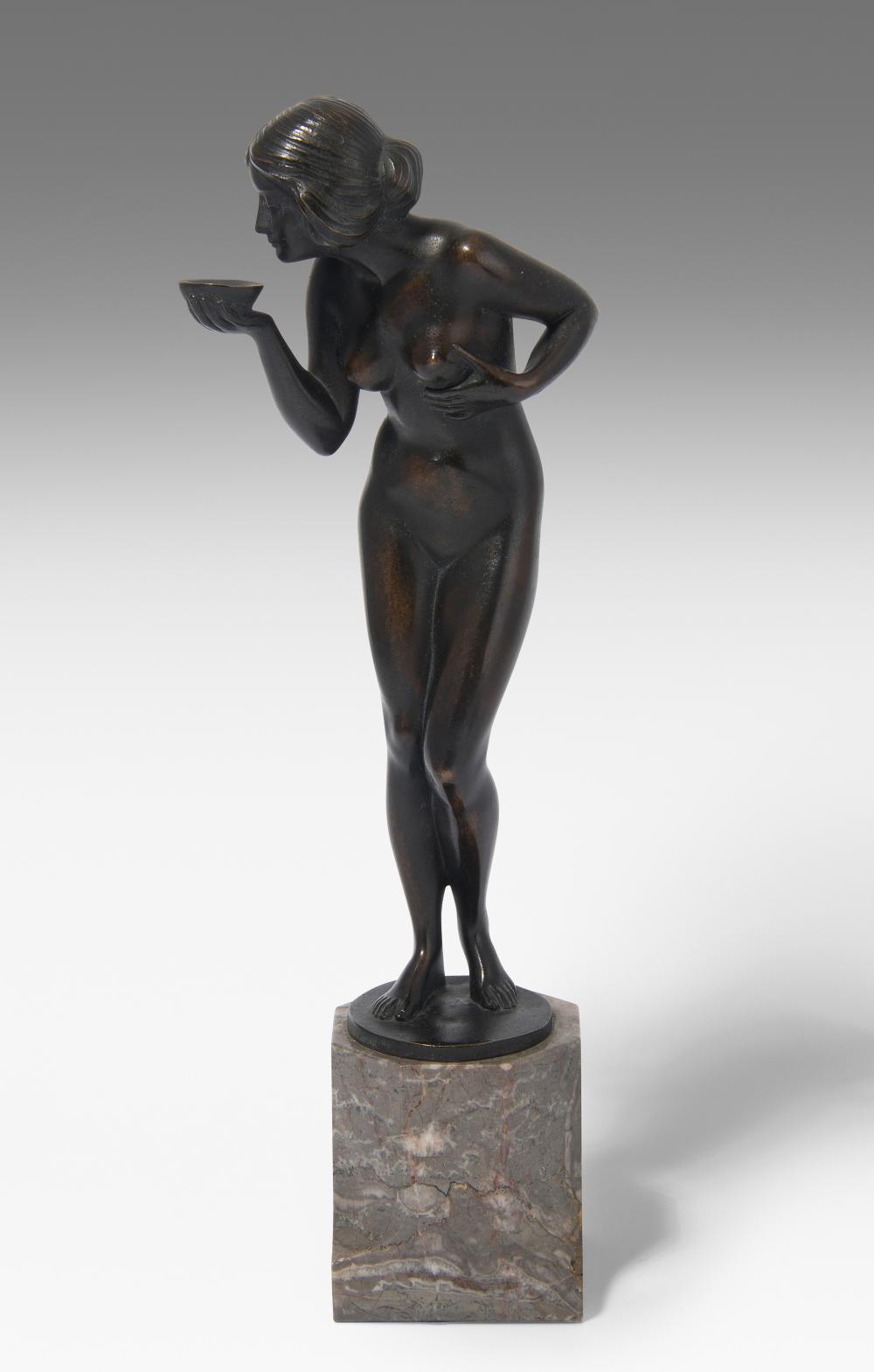 Eugen (1871) Wagner comparable auction result: eugen wagner figur die trinkende