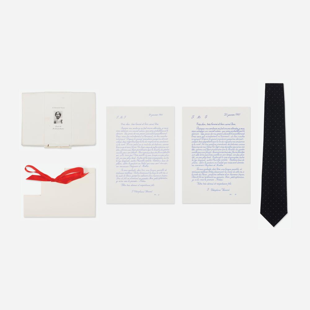 Danh Vo comparable auction result: danh vo ephemera