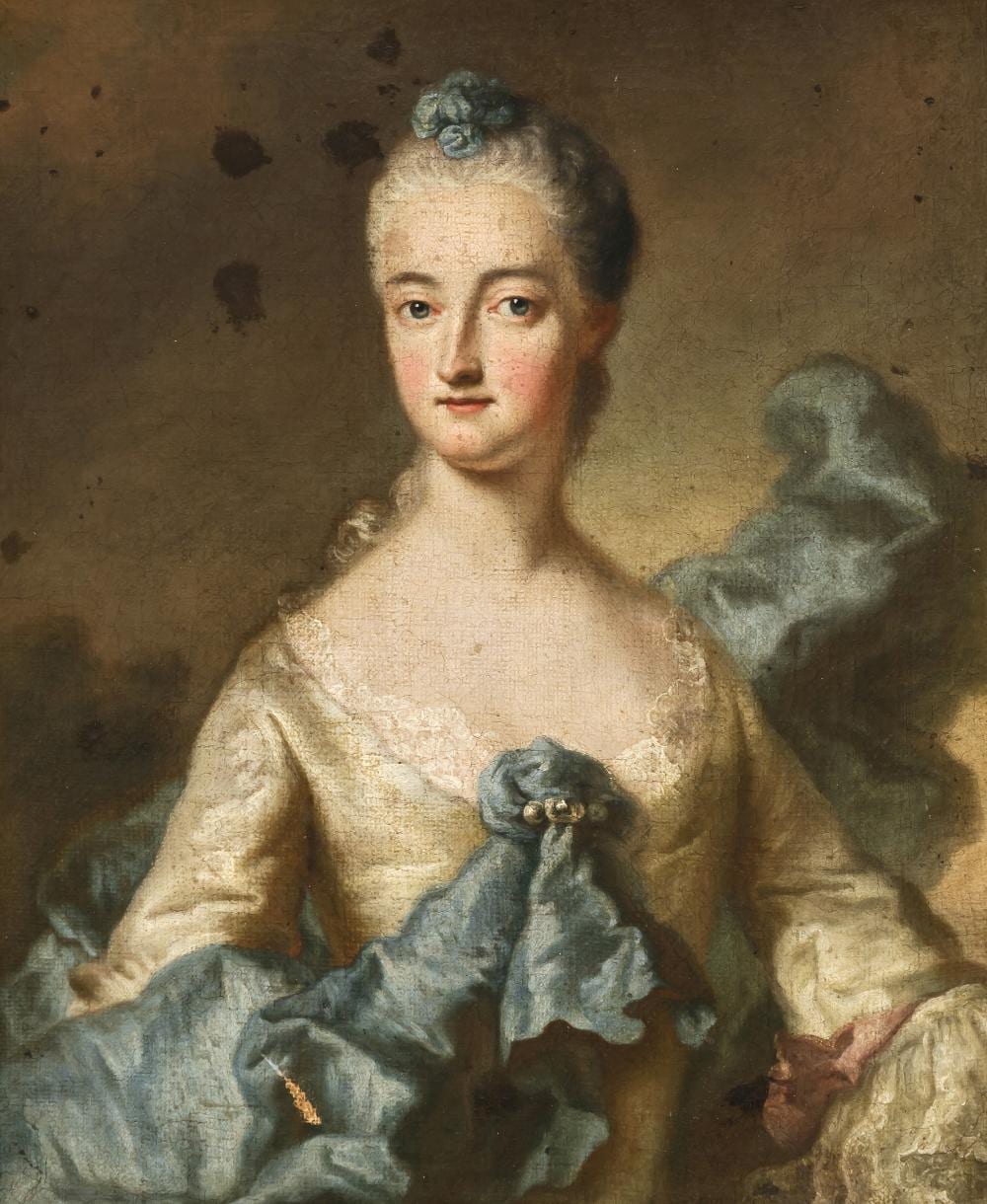 Georges Desmarées comparable auction result: georges desmar es workshop of princess maria anna josepha of bavaria margravine of baden