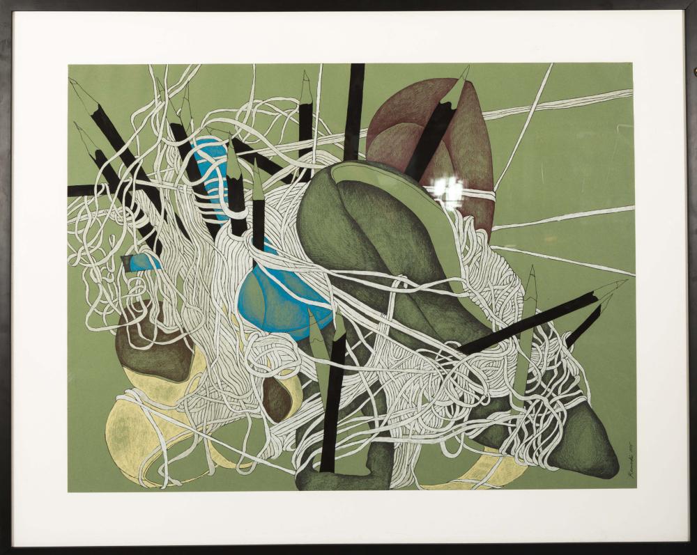Richard Karwoski comparable auction result: richard c karwoski abstract prisma pencil