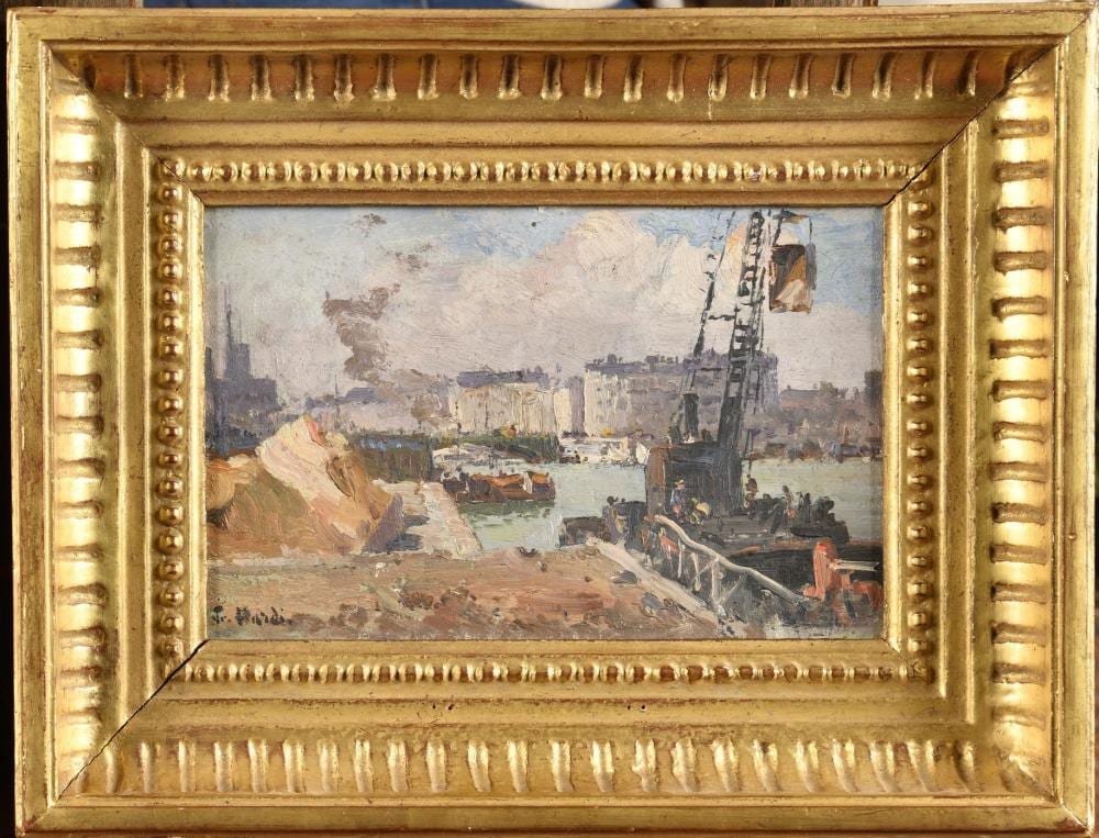 fran ois nardi 1861 1936 paris les quais de seine · Osenat · 2023-03-18 François Nardi comparable auction result: fran ois nardi 1861 1936 paris les quais de seine
