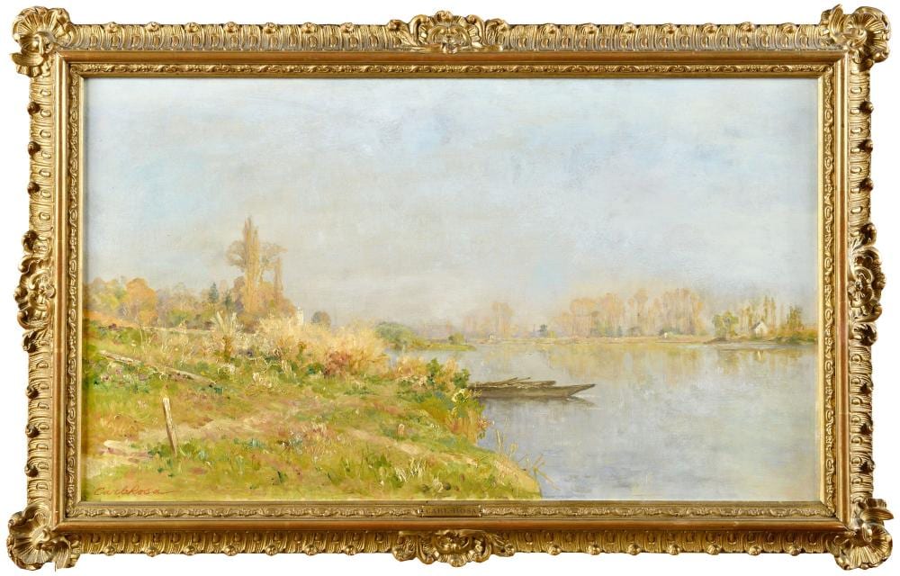 Mario Carl-Rosa comparable auction result: mario carl rosa 1855 1913 apr s midi d autone rangiport 1891