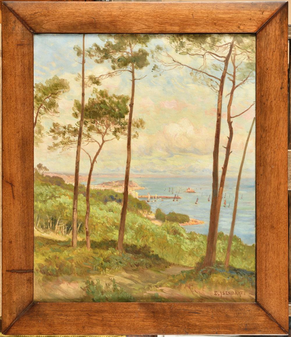 Émile Isenbart comparable auction result: emile isenbart 1846 1921 bord de mer