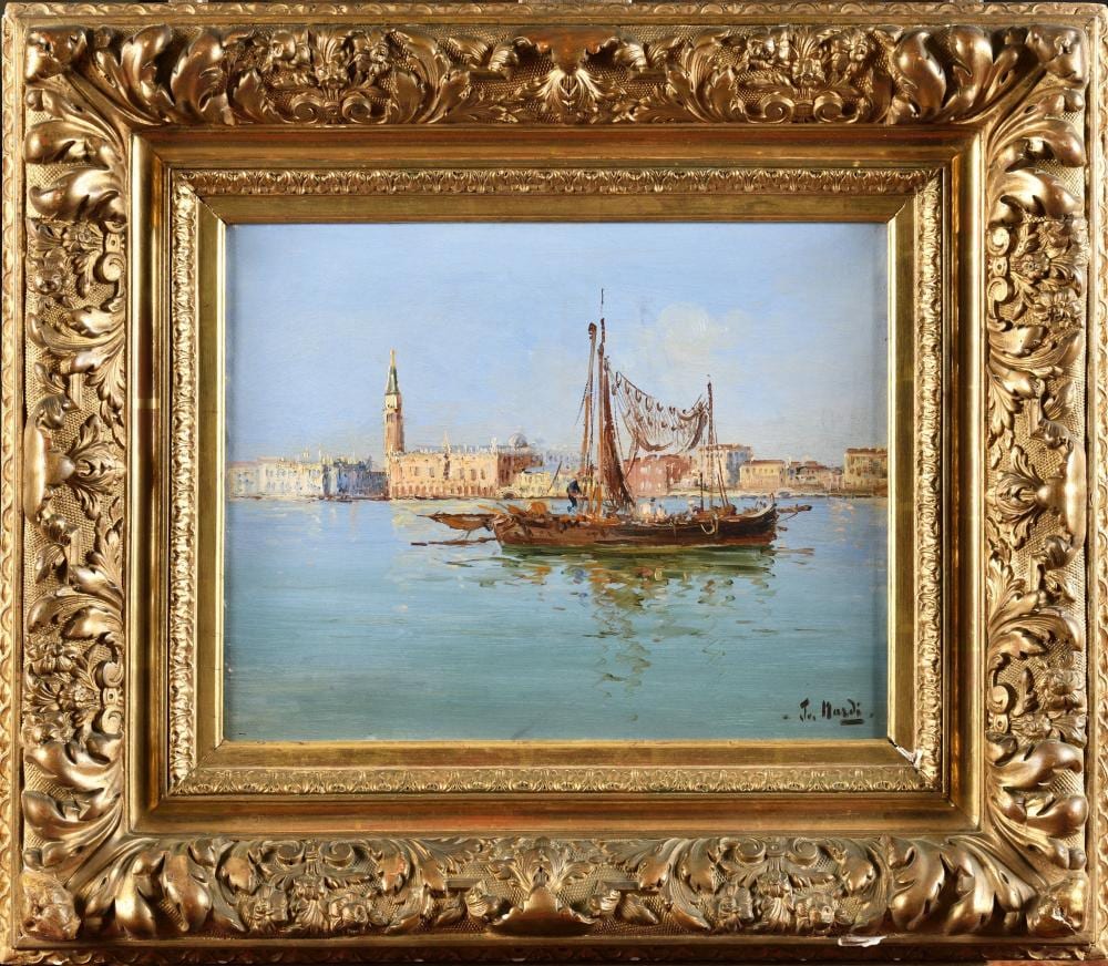 fran ois nardi 1861 1936 le grand canal venise · Osenat · 2023-03-18 François Nardi comparable auction result: fran ois nardi 1861 1936 le grand canal venise