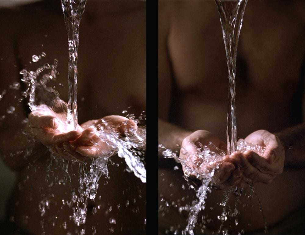 Bill Viola comparable auction result: bill viola b 1951 ablutions 2005