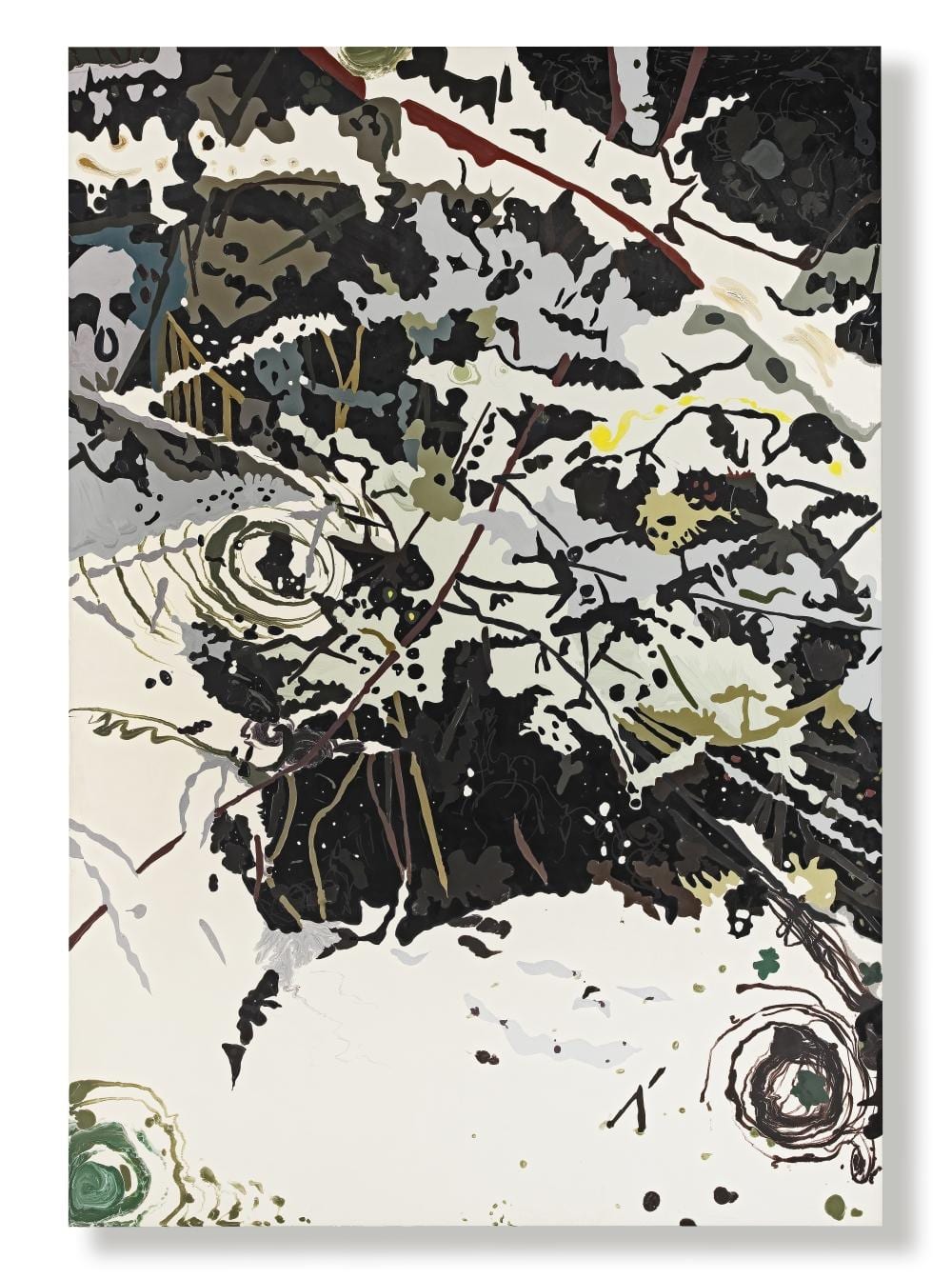 Clare Woods comparable auction result: clare woods b 1972 the manster 2004