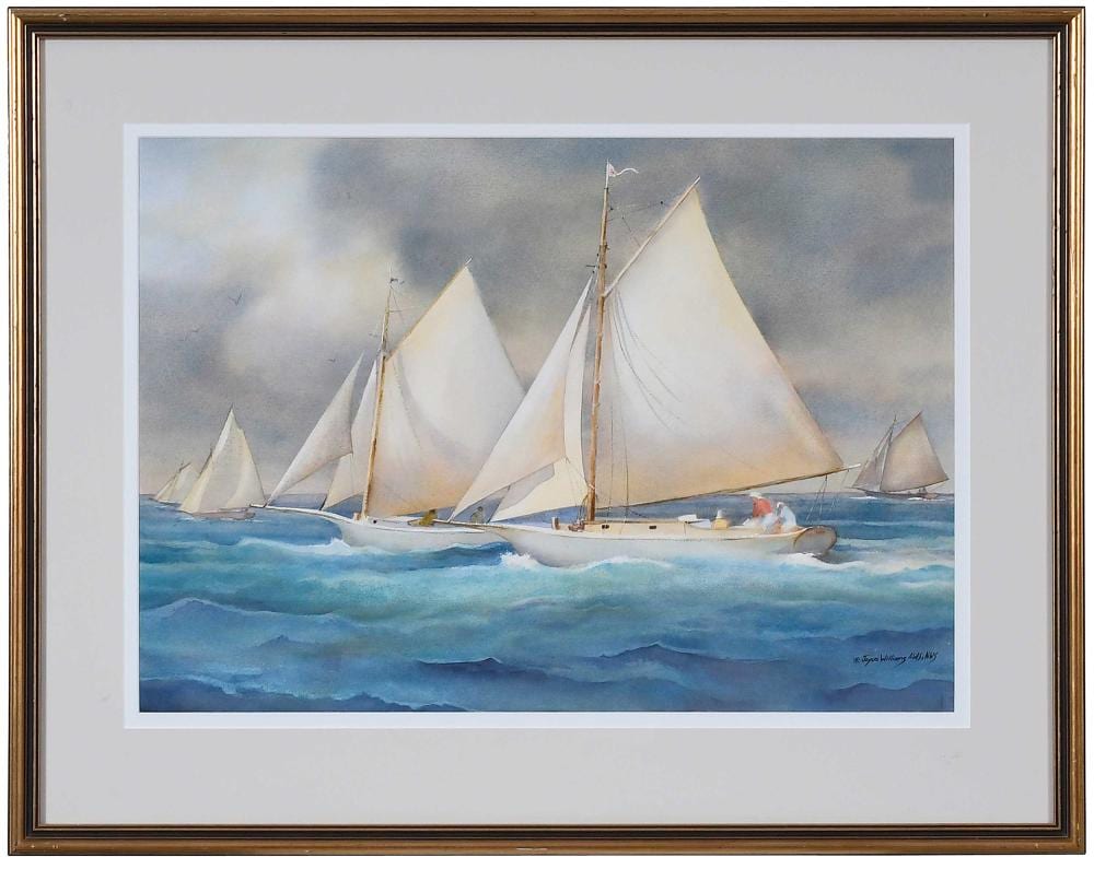 Joyce Williams comparable auction result: joyce williams watercolor