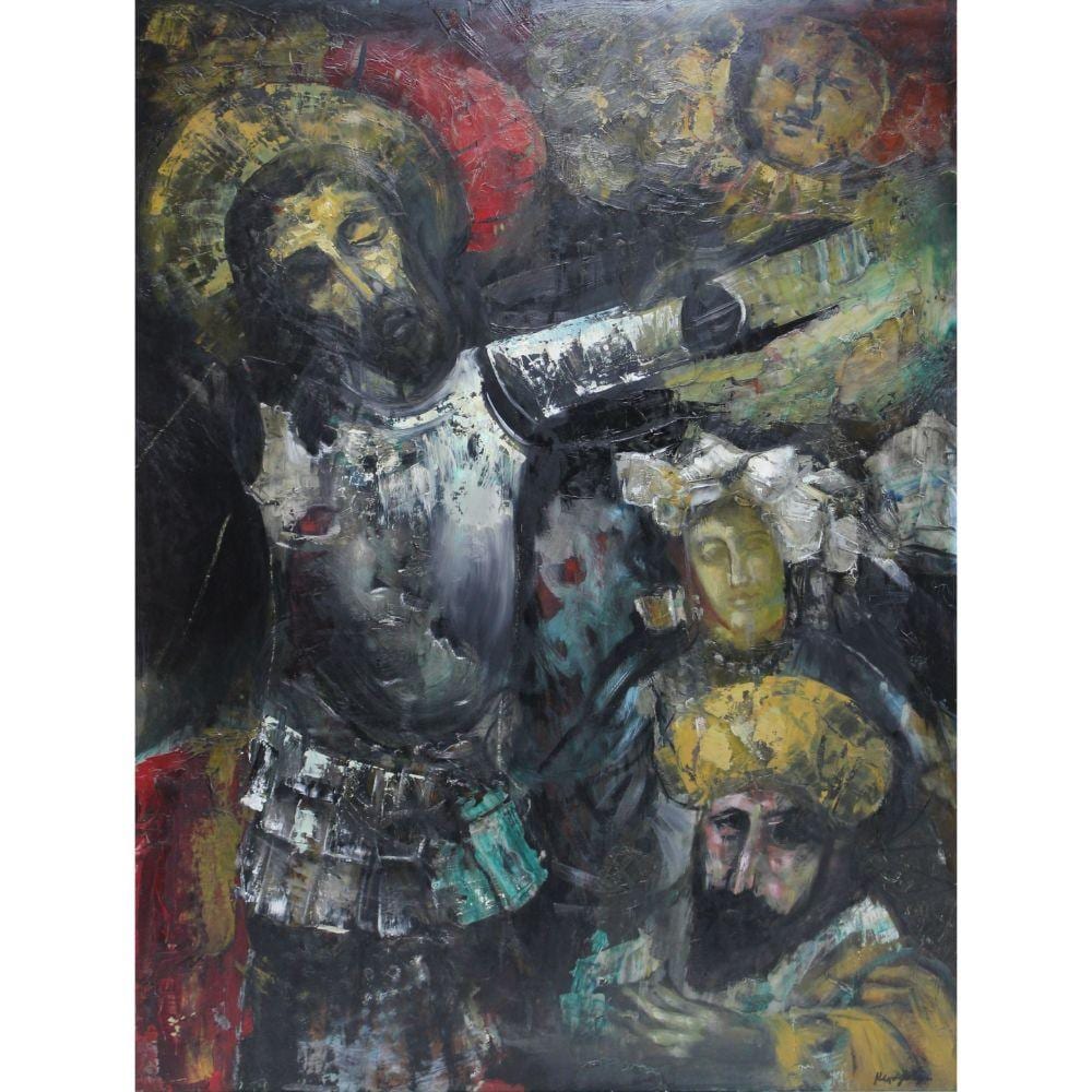 Jonah Kinigstein comparable auction result: jonah kinigstein american b 1923