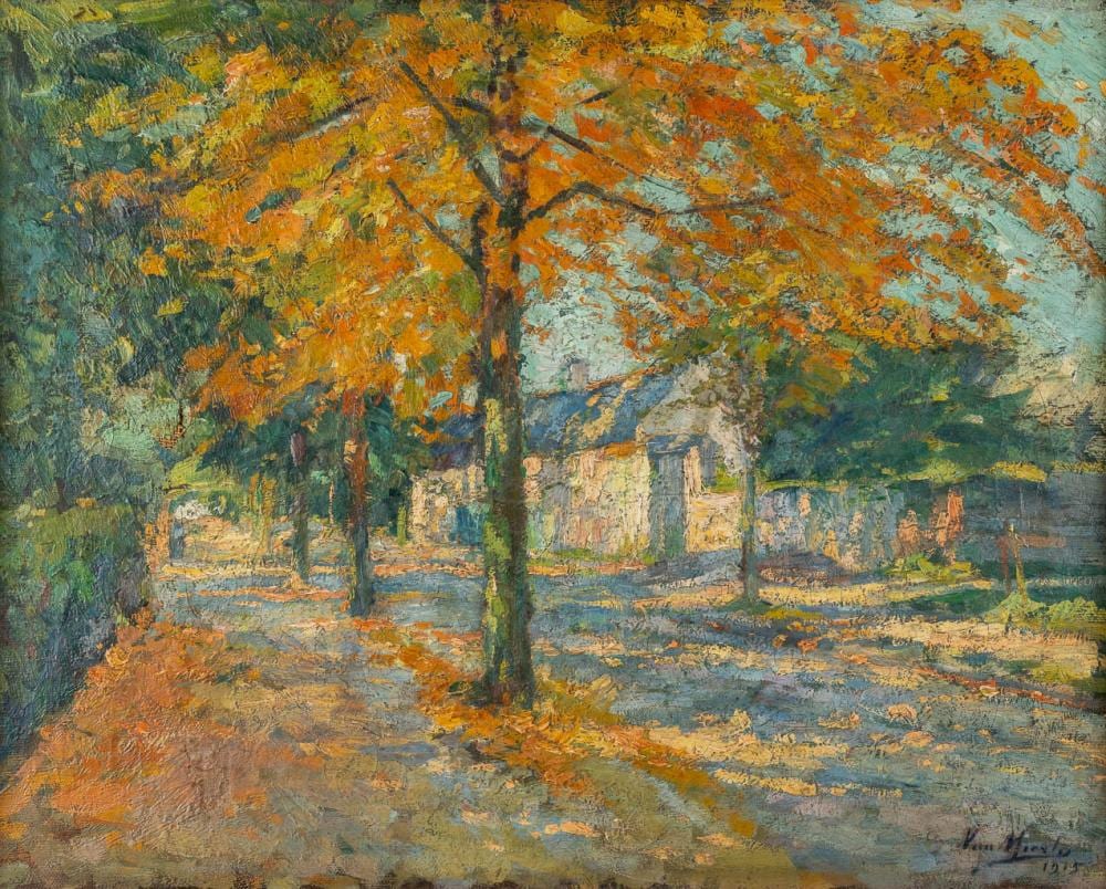 eugene van mierlo 1880 1972 spring oil on canvas 1915 w 50 x h 40 cm · Flanders Auctions · 2023-03-23 Eugene van Mierlo comparable auction result: eugene van mierlo 1880 1972 spring oil on canvas 1915 w 50 x h 40 cm
